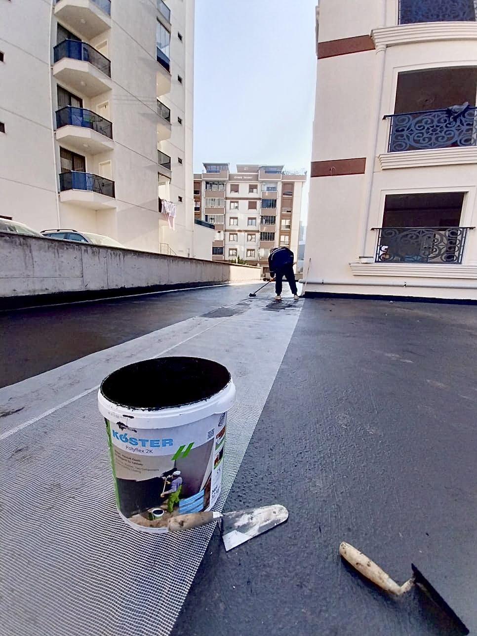 Kauçuk-Bitum Esaslı Teras Su Yalıtımı