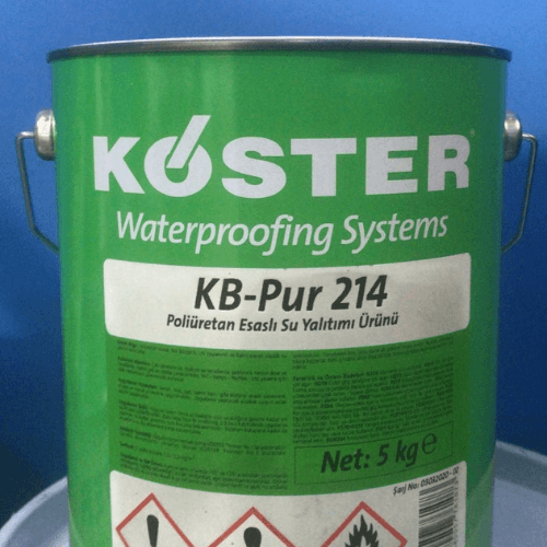 KÖSTER KB-Pur 214 / 5 KG Poliüretan Esaslı, Tek Bileşenli Su Yalıtımı